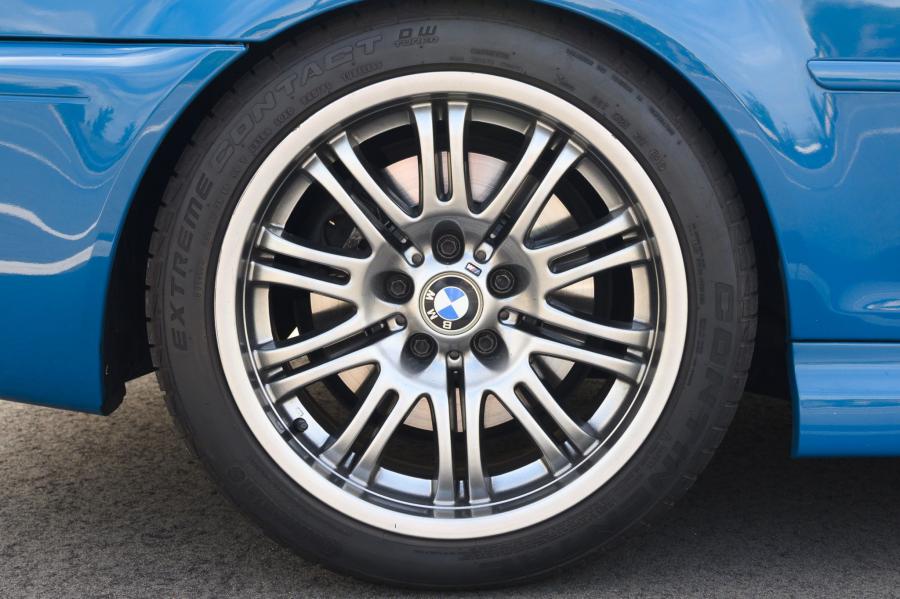 Колеса BMW M3 Coupe Laguna Seca Blue (E46) 2004 года  (фото 35 из 60)